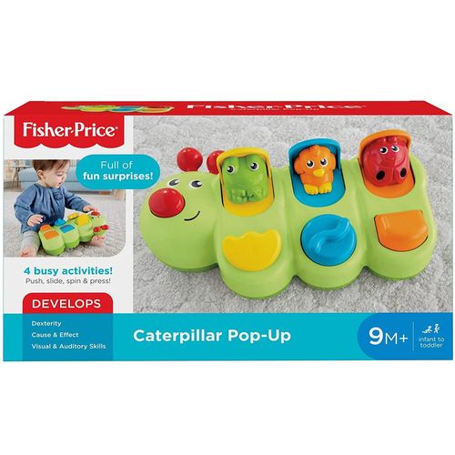 Lagarta de Atividade Surpresa - Fisher-Price MATTEL