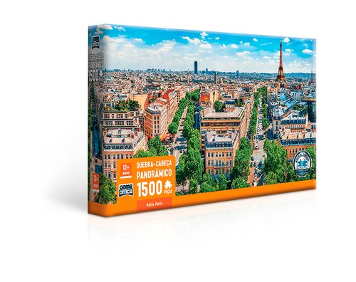 Quebra Cabeca Panoramico Belle Paris - 1500 pecas TOYSTER
