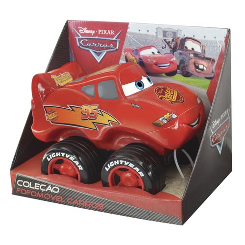 Colecao Fofo Movel Carros - Relampago McQueen LIDER