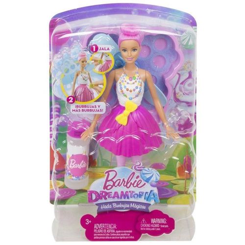 Boneca Barbie Dreamtopia - Fada Bolhas Magicas MATTEL