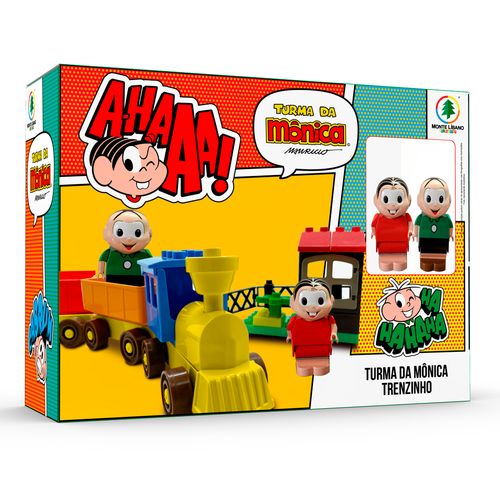 Blocos de Montar - Turma da Monica - Trenzinho MONTE LIBANO