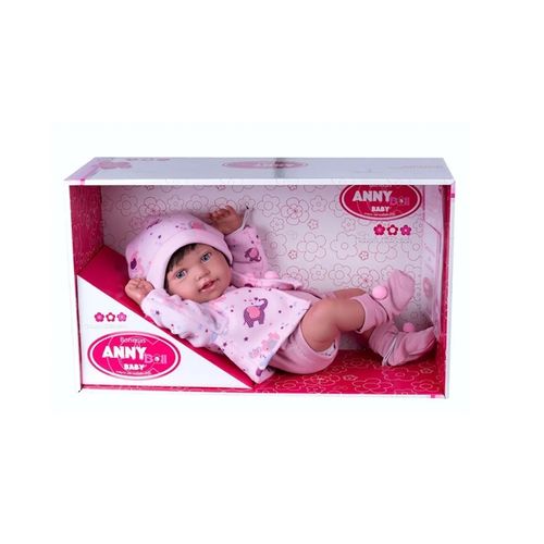 Boneca Anny Doll Baby Reborn Menina COTIPLAS