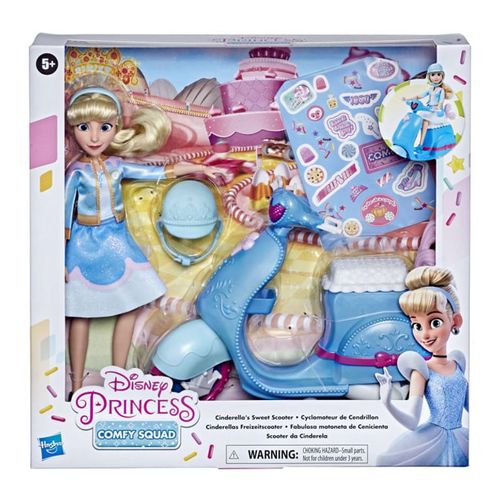 Boneca e Veiculo - Princesas Disney - Comfy - Cinderela HASBRO