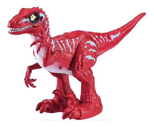 Figura Eletronica - Robo Alive - Rampaging Raptor - Vermelho CANDIDE