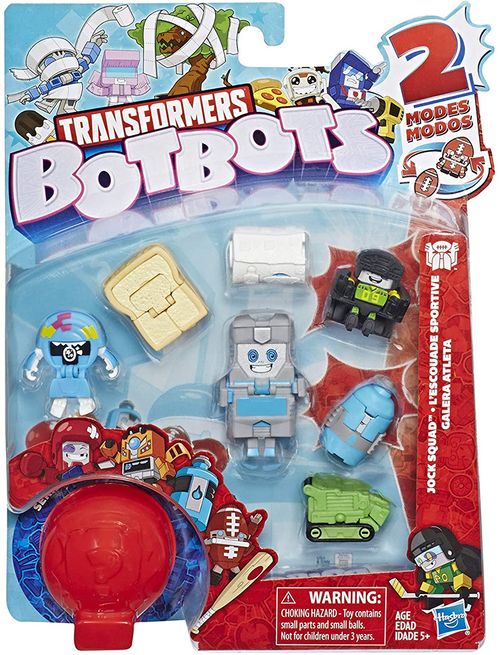 Transformers Figura Botbots Pack com 8 - Pucksie e Arctic Guzzlerush HASBRO