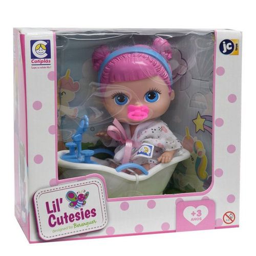 Boneca Lil Cutesies - Banheira Branca COTIPLAS
