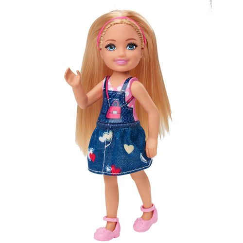 Boneca - Barbie - Familia Chelsea Club - Jeans - Loira MATTEL