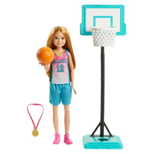 Barbie DHA Stacie Basquete com acessorios - Stacie  - Jogadora de Basquete MATTEL