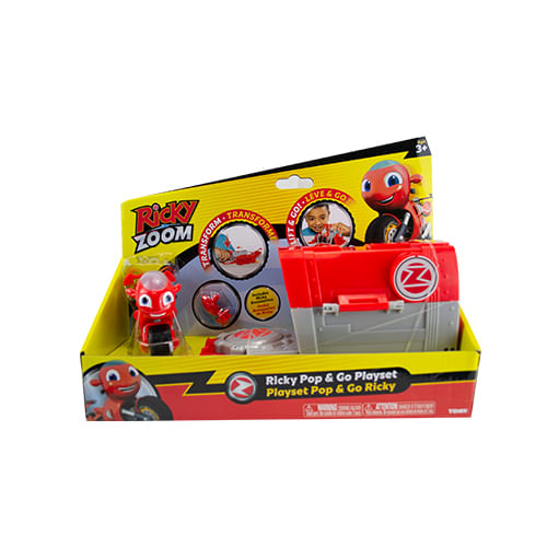 Ricky Zoom com Compartimento - Vermelho SUNNY BRINQUEDOS