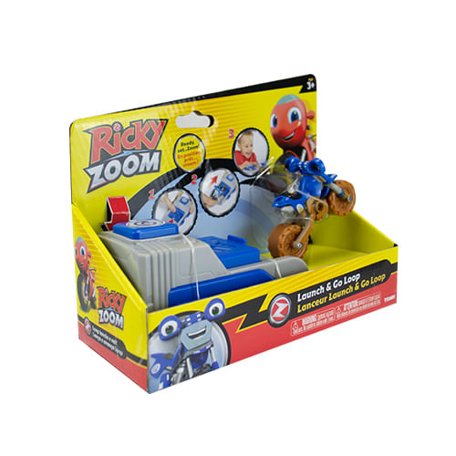 Ricky Zoom Lancador - Azul SUNNY BRINQUEDOS