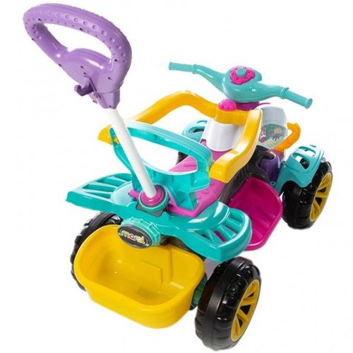 Carrinho De Passeio/Pedal Infantil Com Empurrador Crianca - Menina MARAL