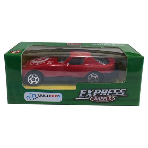 Miniaturas Express Wheels Metal e Plastico - Vermelho MULTIKIDS