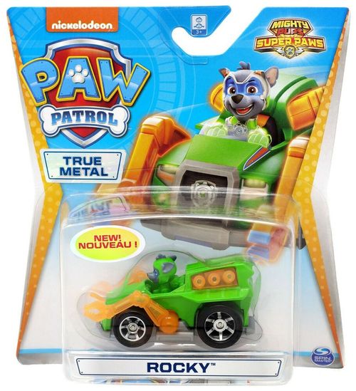 Patrulha Canina - Mini Veiculo em Clip Strip - True Metal - Rocky SUNNY BRINQUEDOS