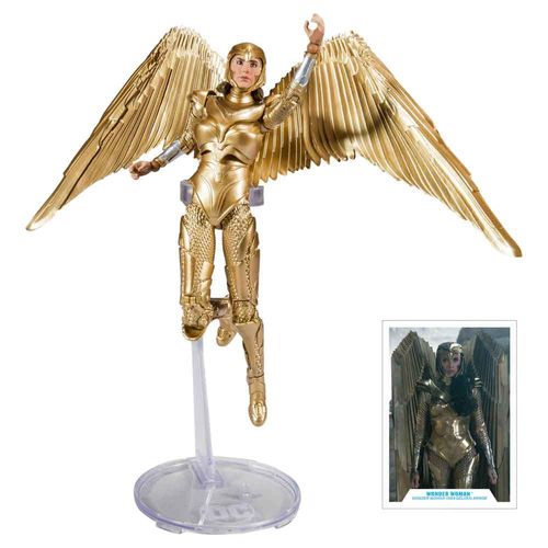 Dc Multverse 7 Action Figures - WV2 - Mulher Maravilha Armadura de Ouro BARAO