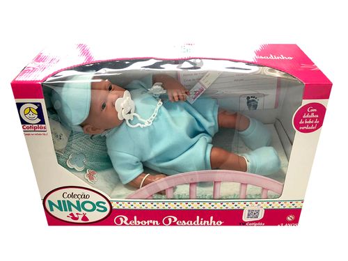 Boneca - Colecao Ninos Reborn Pesadinho Menino - 2181