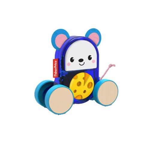 Brinquedo de Primeira Infancia - Animais Sobre Rodas - Rato MATTEL