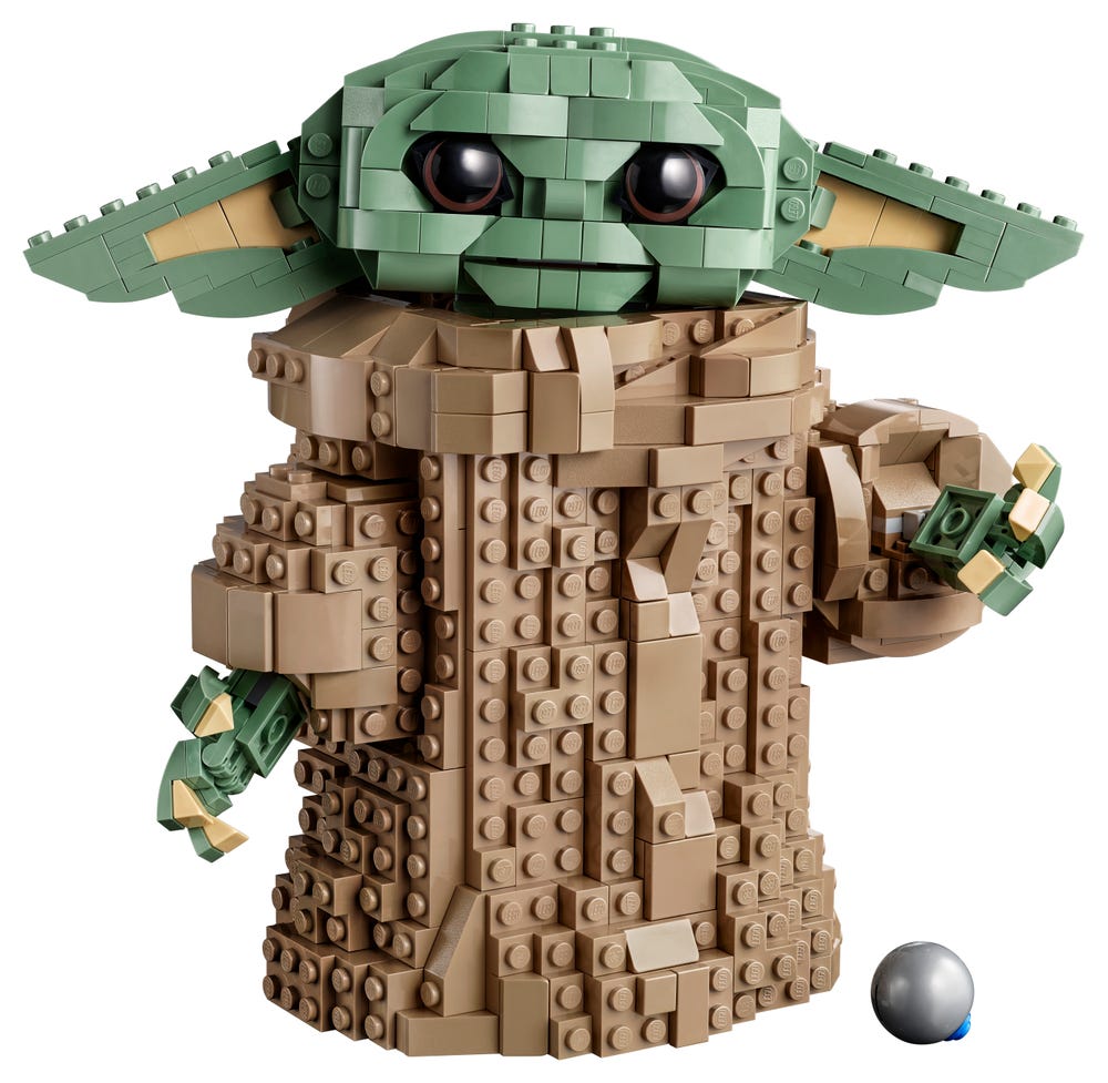 Jogo de Construção Baby Yoda