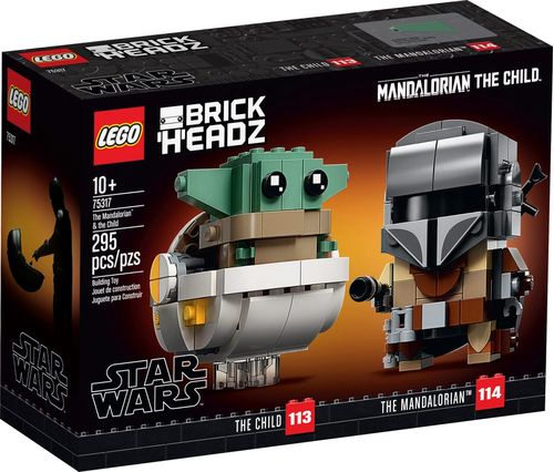 Lego Brick Headz - O Mandaloriano e a Crianca LEGO DO BRASIL
