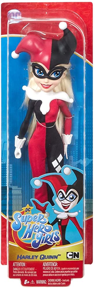 Boneca Arlequina 30 Cm Dc Super Hero Girls Mattel