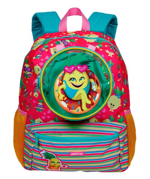 Mochila Infantil Grande Sestini 20Y Abacaxi Colorido SESTINI