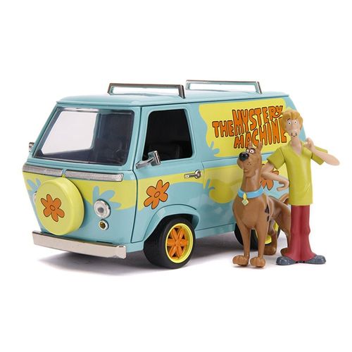 Van Mistery Machine Scooby Doo com Bonecos 1-24 CALIFORNIA