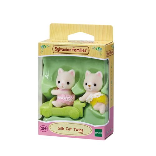 Sylvanian Families - Gemeos - Gato de Seda EPOCH MAGIA