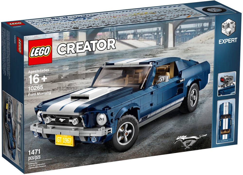 Lego Creator - Ford Mustang LEGO DO BRASIL