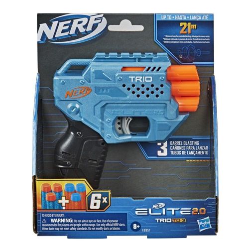 Lancador Nerf Elite 20 Trio TD3 HASBRO