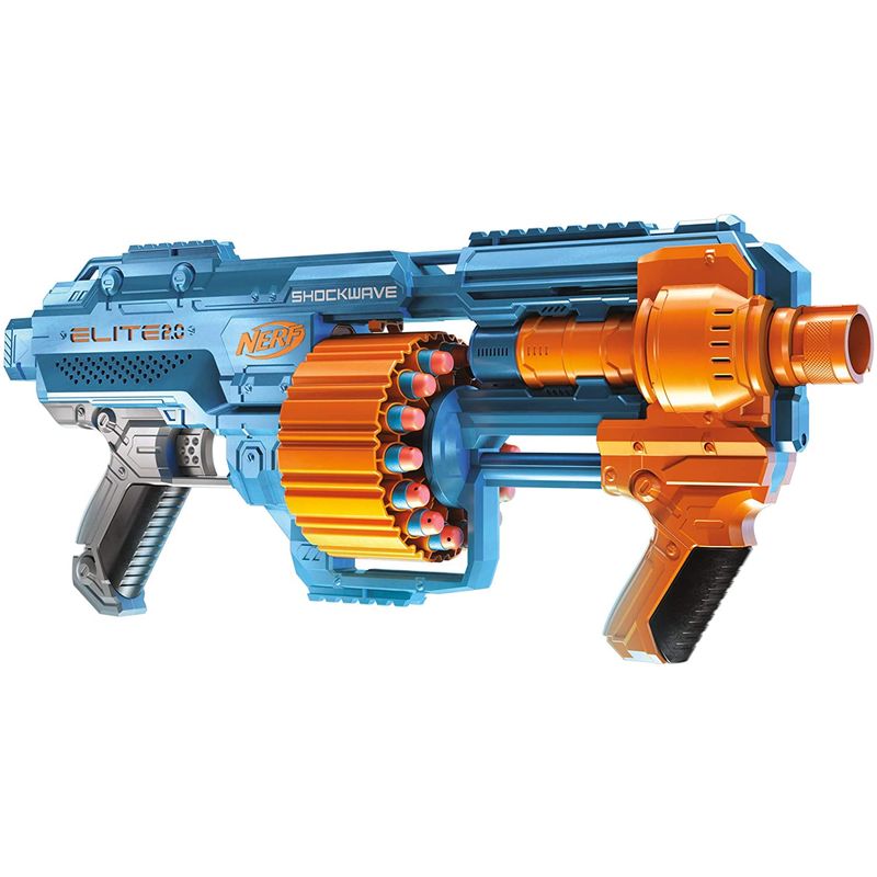 Nerf - Lancador Elite 20 Shockwave Rd-15 E9531 HASBRO
