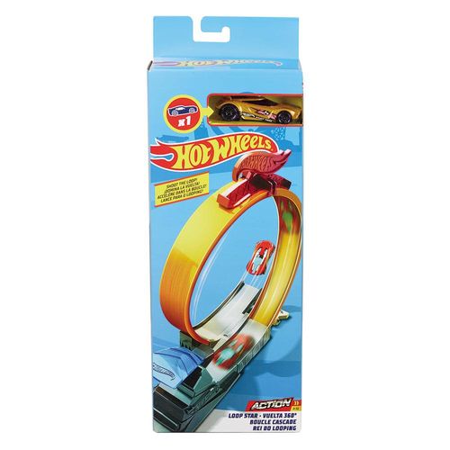 Pista - HW Rei do looping - Set de Acrobacias MATTEL
