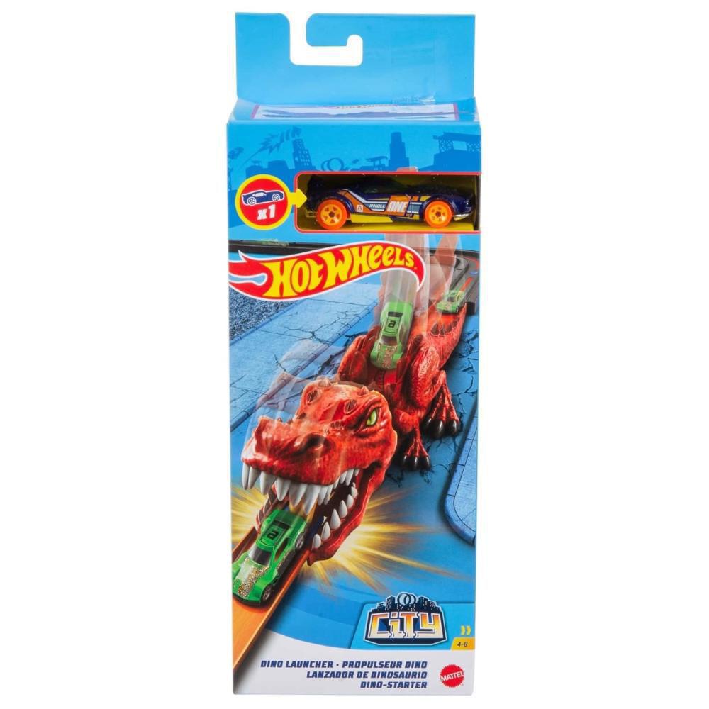 Pista - Hot Wheels City - Lancadores Nemesis - Dinossauro MATTEL