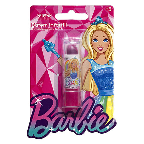 Batom Infantil Barbie - Roxo VIEW