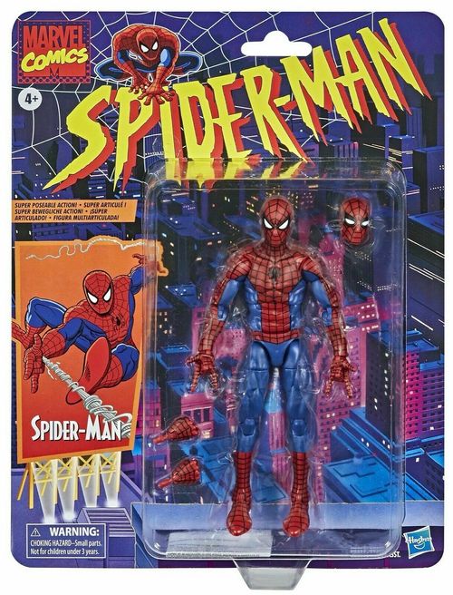 Boneco Hasbro Marvel Homem Aranha Retro - Spider Man HASBRO