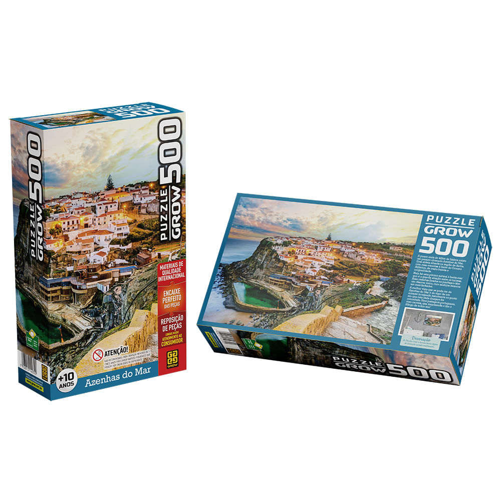 puzzle56 パズル Puzzle 2000 peças Igreja de Santa Madalena - Imp. Castorland