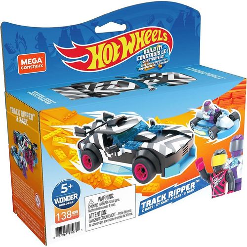 Blocos de Encaixe - Mega Construx - Hot Wheels - Corredor e Kart MATTEL