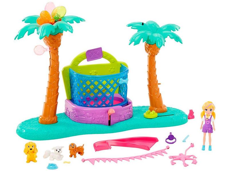 Boneca Polly Pocket Parque Aquático de Esportes - Mattel - Loja ToyMania