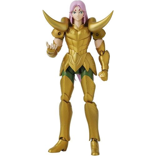Boneco Articulado Cavaleiros do Zodiaco Bandai  Mu Aries BARAO