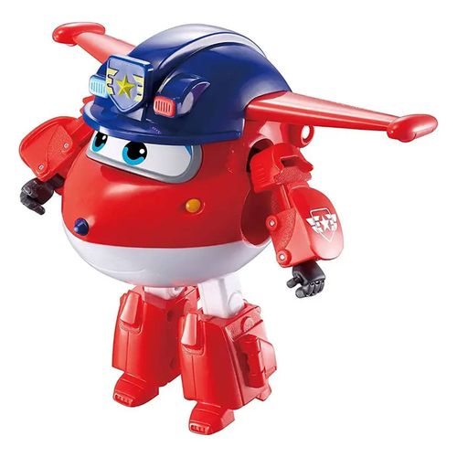 Boneco - Super Wings Change Up - Police Patrol Transforming Police Jett START