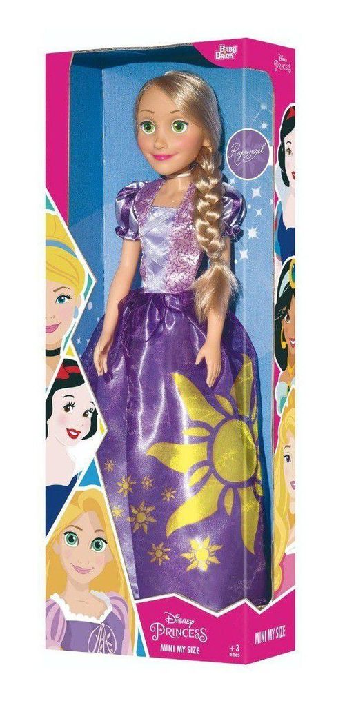 Boneca Rapunzel Mini My Size - 1742 NOVABRINK