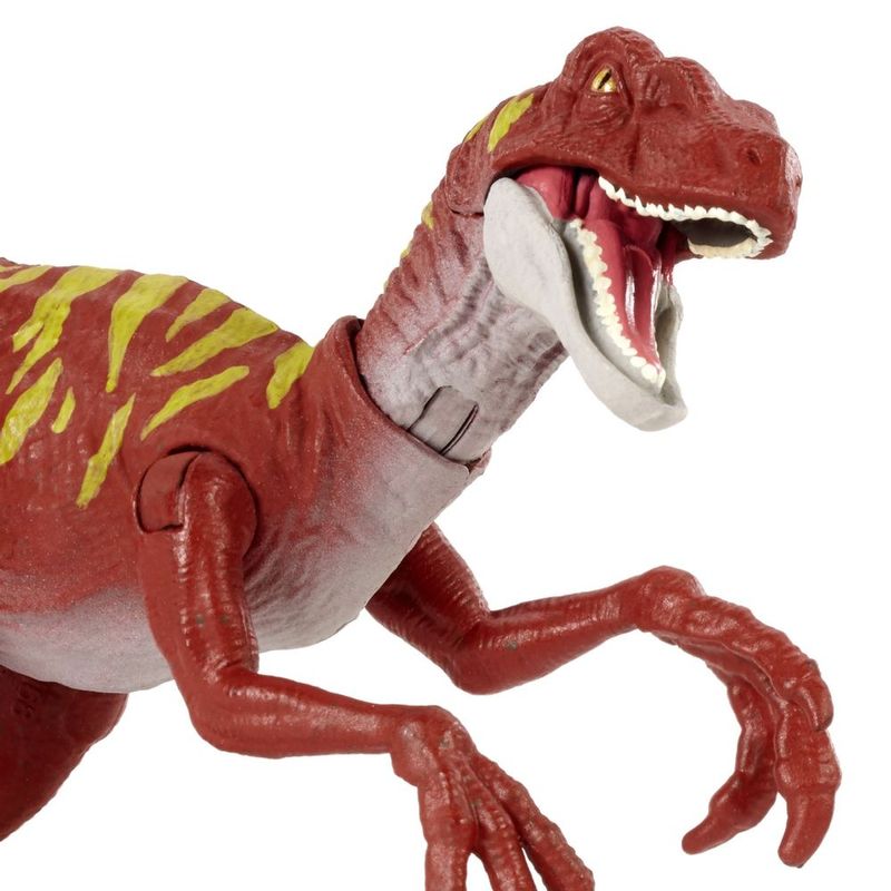 Jurassic World - Figura dinossauro T-Rex passo e ataque, JURASSIC WORLD