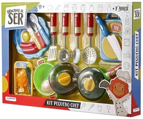 Brincando de Ser Chef com Acessorios - BR964 MULTIKIDS