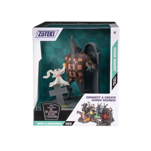 Boneco Zero e Wolfman - Zoteki O Estranho mundo de Jack - 2331 SUNNY BRINQUEDOS