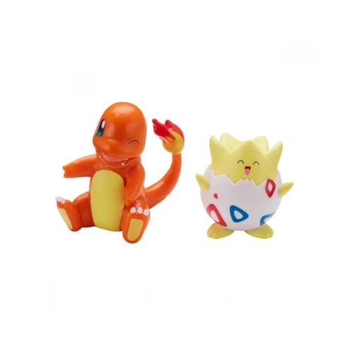 Bonecos Pokemon Figura de Batalha Togepi + Charmander - 2601 SUNNY BRINQUEDOS