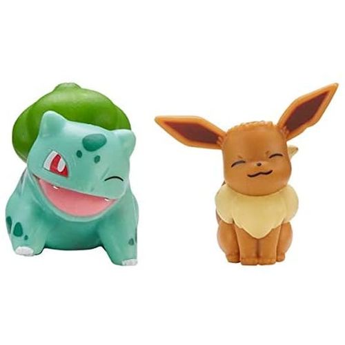 Pokemon 2 Battle Ready Eeve + Bulbasaur - 2601 SUNNY BRINQUEDOS