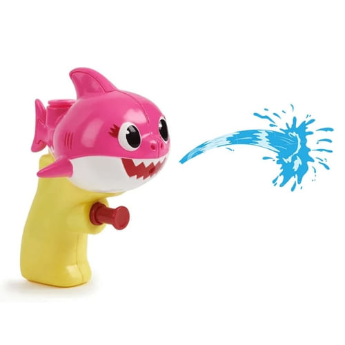 Baby Shark - Lanca agua -  Rosa SUNNY BRINQUEDOS