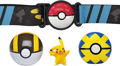 Cinto Pokemon - Com Pokebola e Figura do Pikachu SUNNY BRINQUEDOS