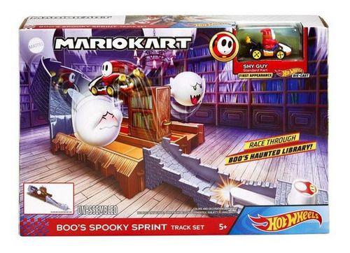 Hot Wheels Mario Kart- Circuito Chomp Shy Guy MATTEL