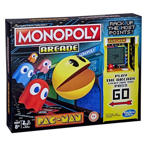 Jogo Monopoly Arcade Pacman HASBRO