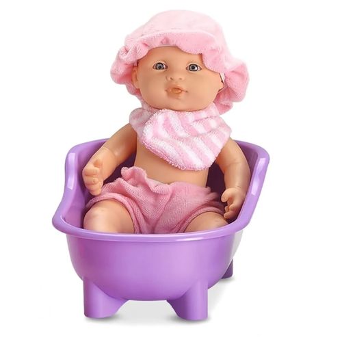 Micro Bebe Mania - Banheira lilas - touca de banho ROMA JENSEN