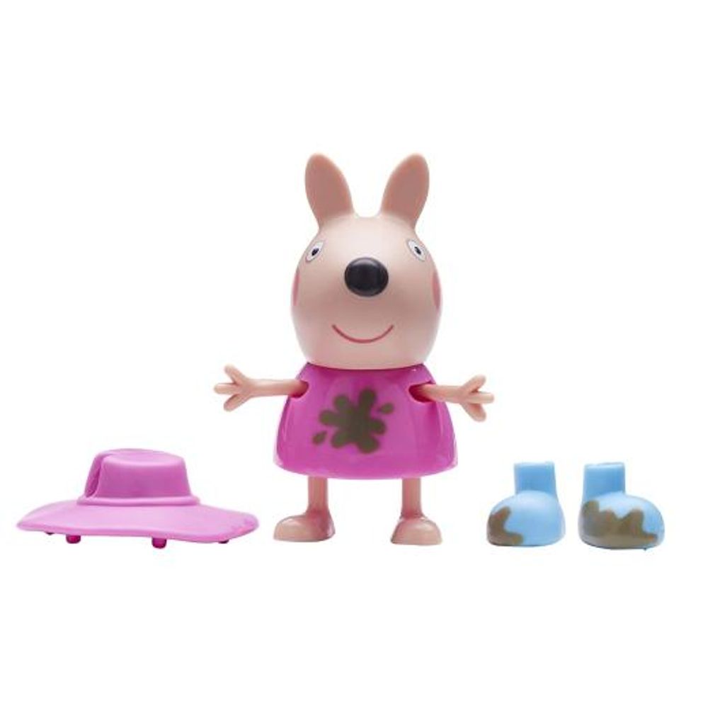 Porquinha Peppa - Cubos empilháveis com figuras brinquedos em 1 ㅤ, Porquinha Peppa